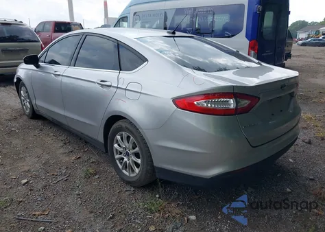 2016 Ford Fusion S из США, поврежденный, VIN 3FA6P0G73GR264287